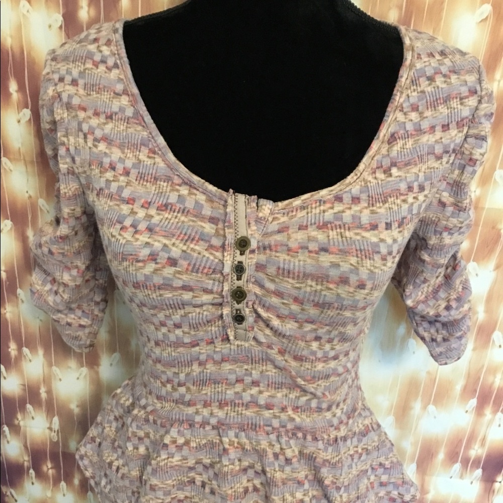 Free People Peplum Top